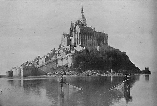 Mont Saint-Michel, c&ocirc;t&eacute; du Nord-Est, Les Annales politiques et litt&eacute;raires, 17 ao&ucirc;t 1902.