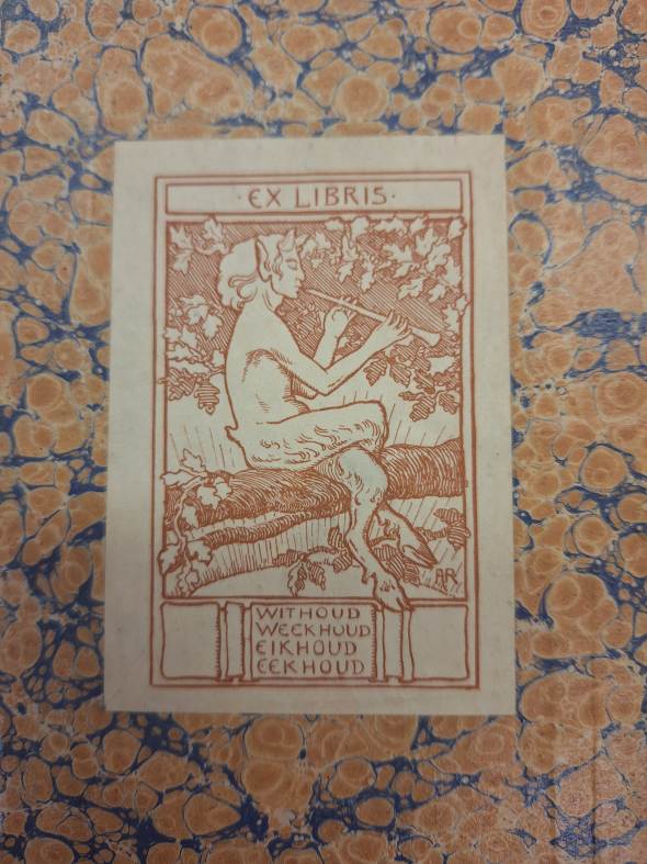 Ex-libris de Georges Eekhoud .