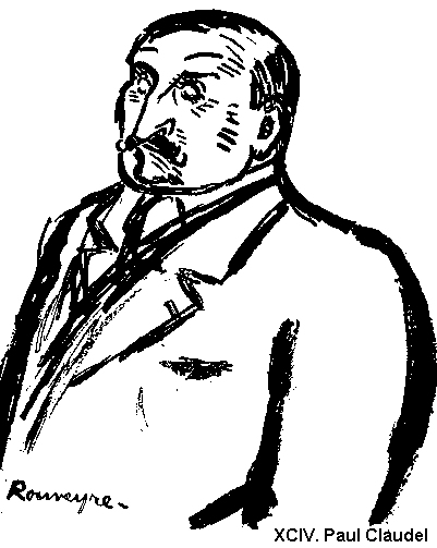Claudel par Rouveyre